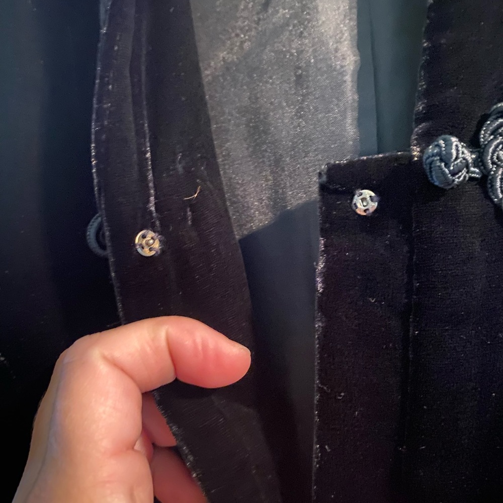 Velvet Dressy Vest - Picture 3 of 6